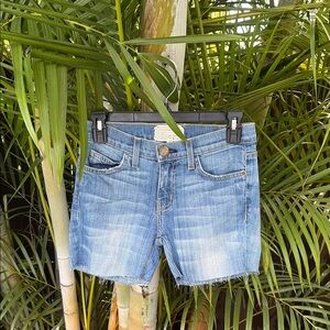 CURRENT/ELLIOTT Cut Off Denim Shorts size 24